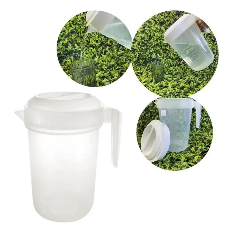 Jarra De Suco Água 4 Litros Graduada - Plasútil