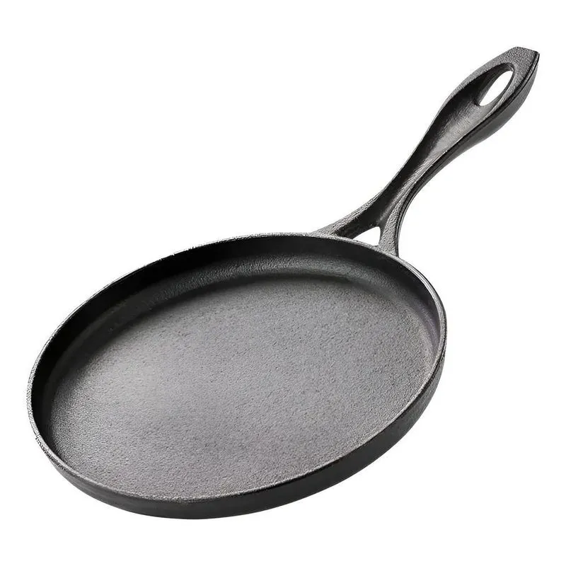 Chapa Tapioqueira Ferro Fundido 20 Cm Santana Cor Preto