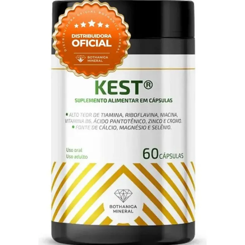 2x Kest Bothanica Mineral - 60 Cápsulas