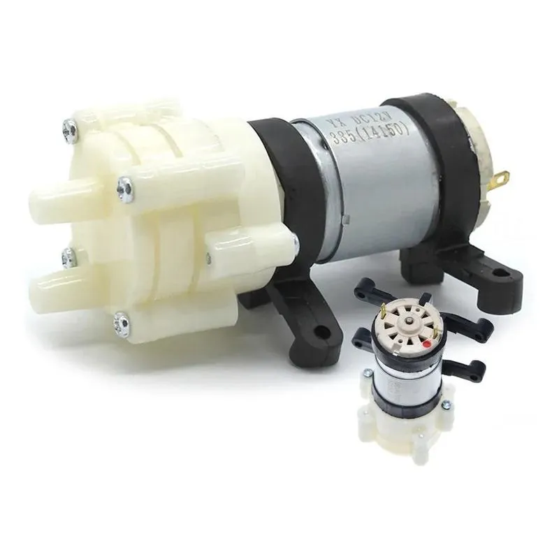 5x Mini Bomba 6v A 12v Água / Ar / Vácuo / Aquário Rs-385