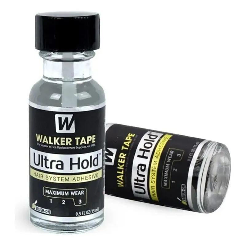 3x Cola Ultra Hold 15ml C/pincel Capilar Wig Prótese Fulllac