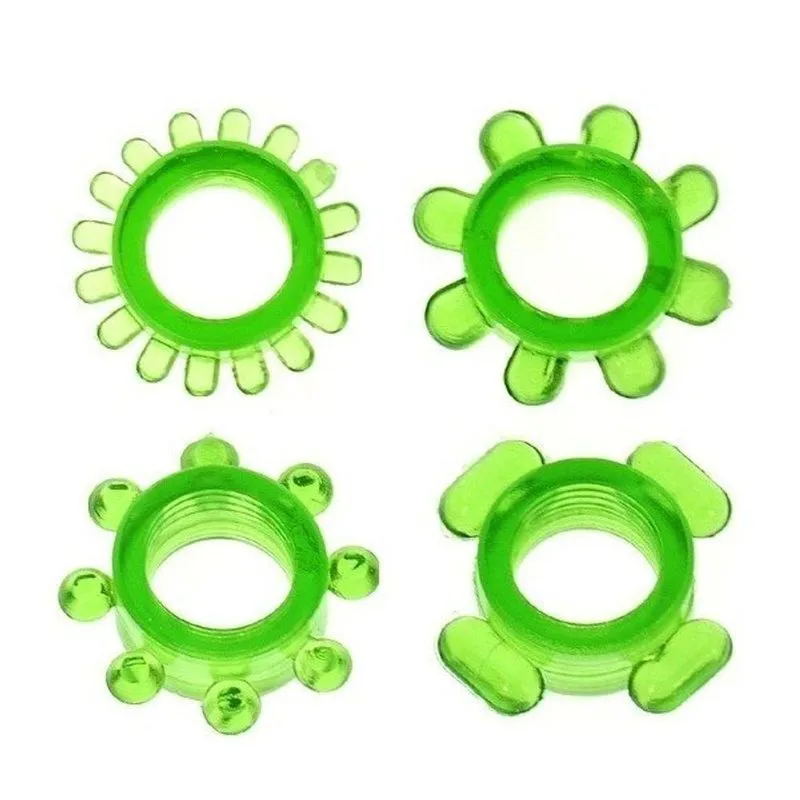 Anel Mega Stretch Silicone - Verde U