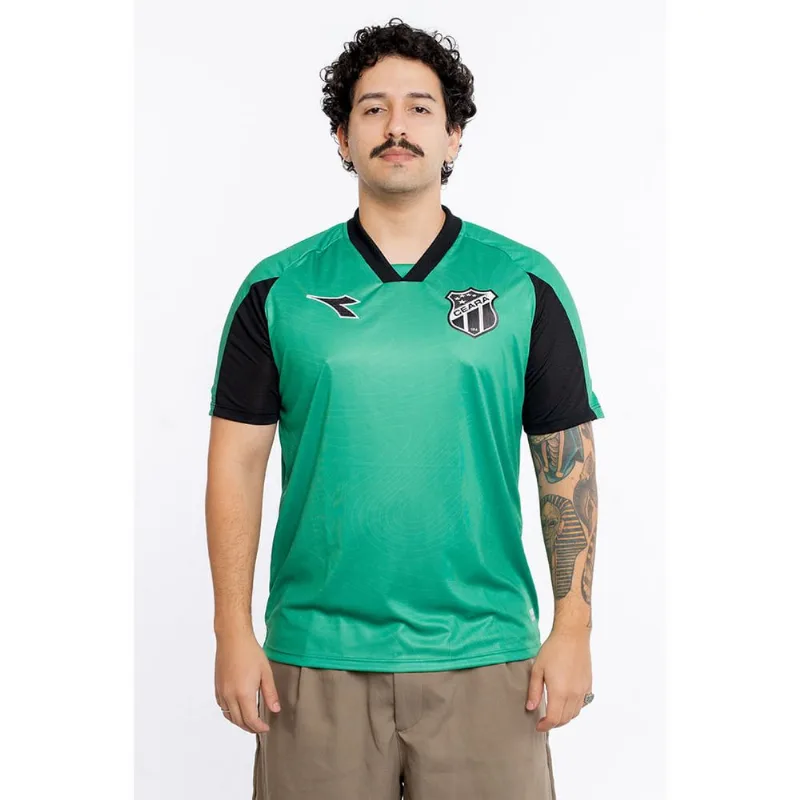 Camisa Ceará Sporting Club Goleiro 2 Masculina Verde 5G