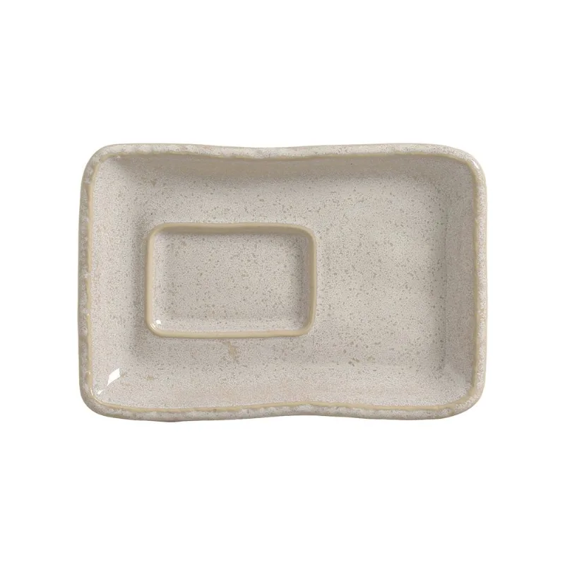 Conjunto com 6 Travessas Multiuso Orgânico Eco Latte 19,6cm