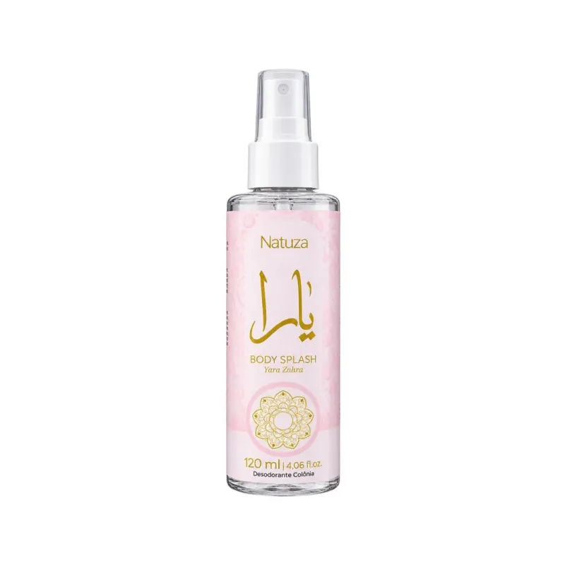 Body Splash Yara Zahra 120ml - Natuza
