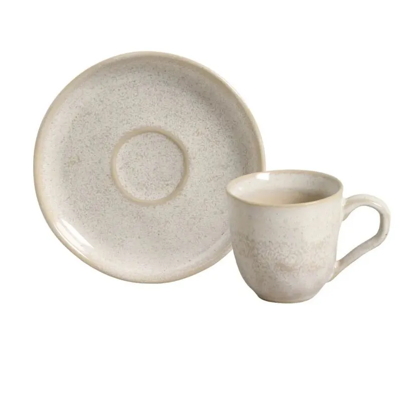 Xícara de Chá Bio Latte em Stoneware 170ML Porto Brasil Xícara de Chá Bio Latte em Stoneware 170ML Porto Brasil