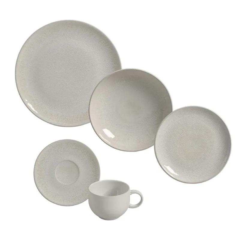 Aparelho de Jantar 20 Peças Coup Stoneware Cotton (para 4 pessoas)
