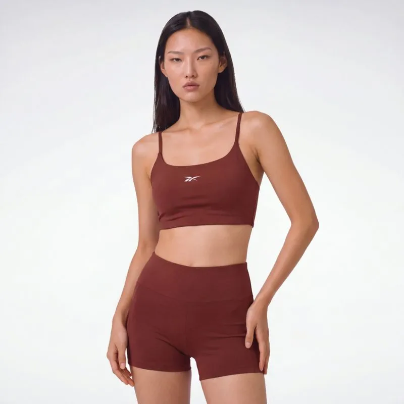 Top Reebok Alça Basic Feminino Vermelho - P