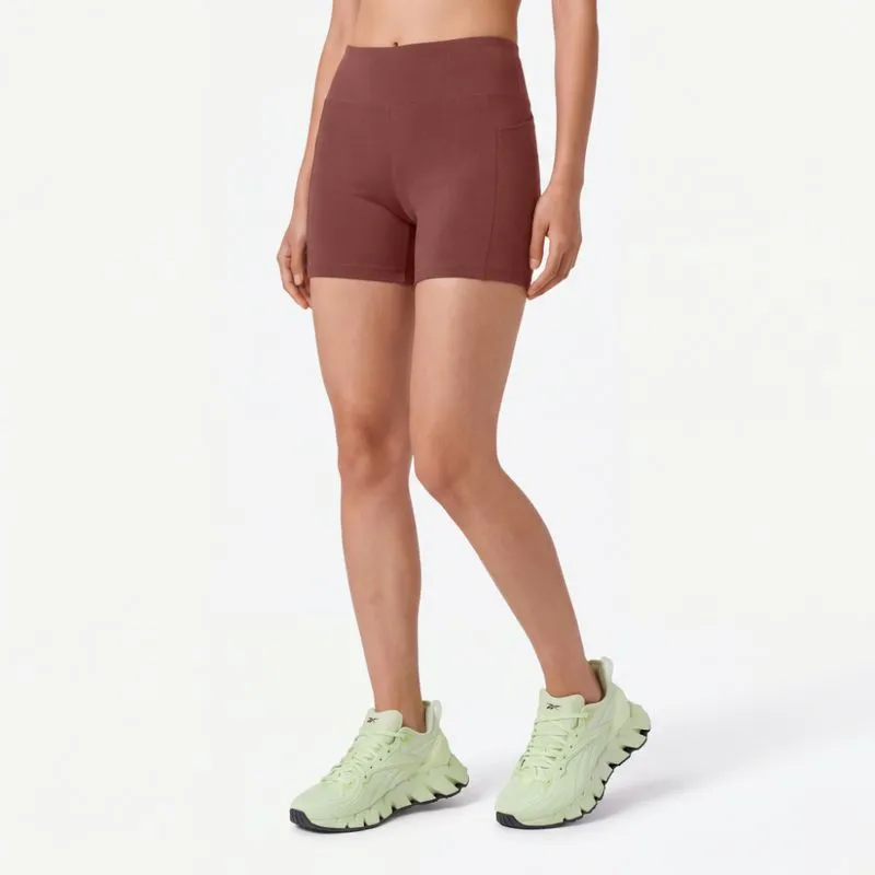 Short Reebok Compressão Basic Feminino Vermelho - P
