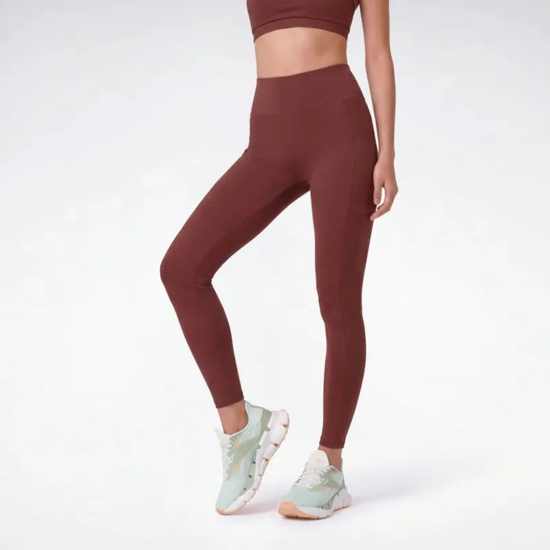 Legging Reebok Longa Basic Feminina Vermelho - GG