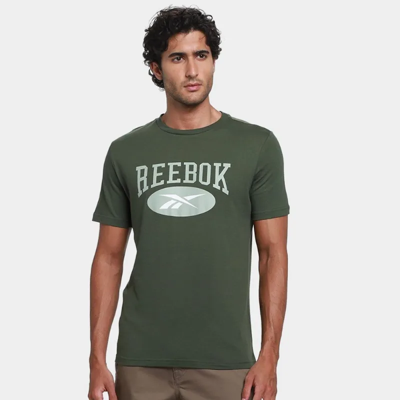 Camiseta Reebok Retro Masculina - Masculino - Verde