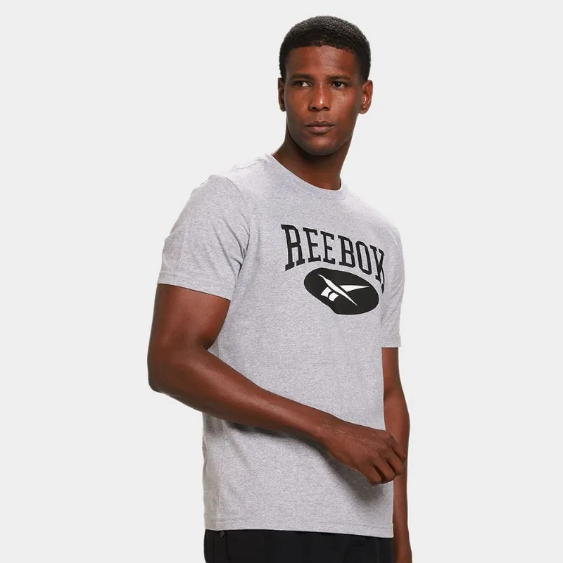 Camiseta Reebok Retro Masculina - Masculino - Cinza