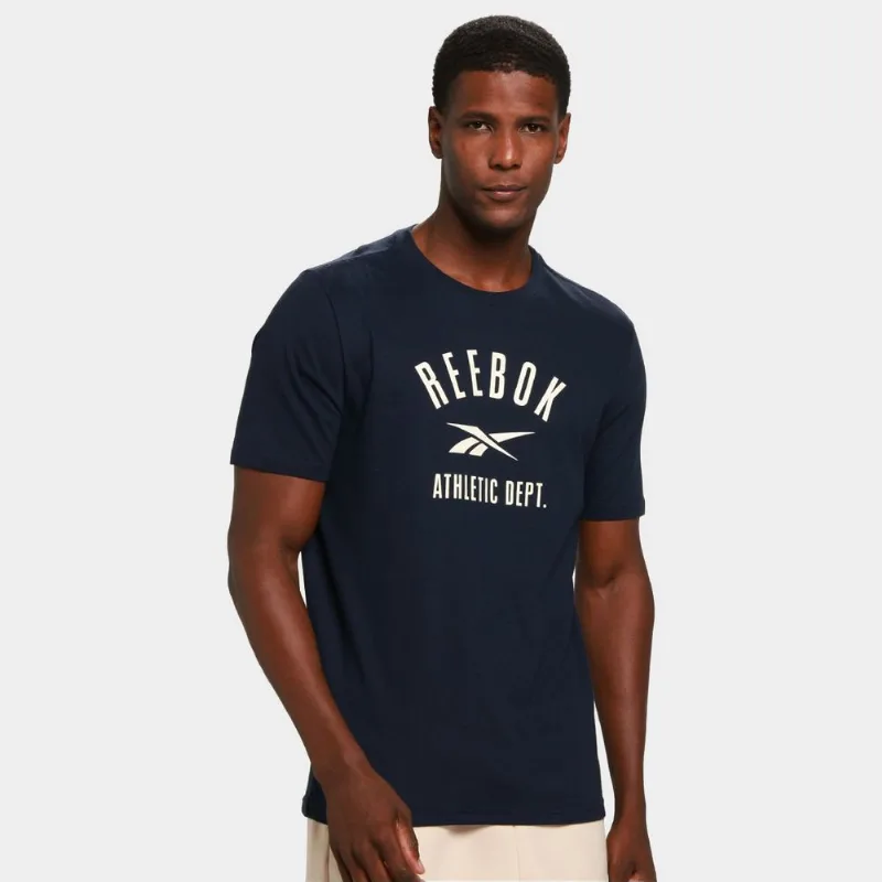 Camiseta Reebok Athletic Masculina - Masculino - Marinho