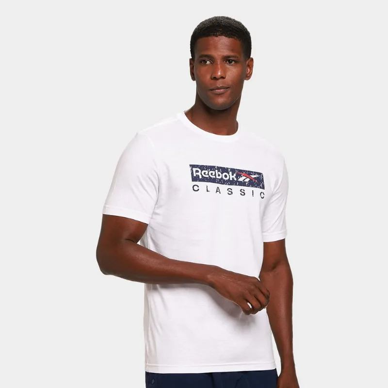 Camiseta Reebok Classic Masculina - Masculino - Branco