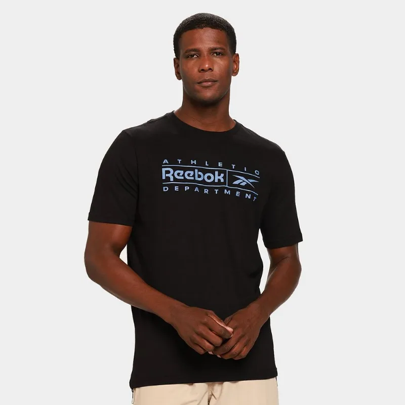 Camiseta Reebok Department Masculina - Masculino - Preto