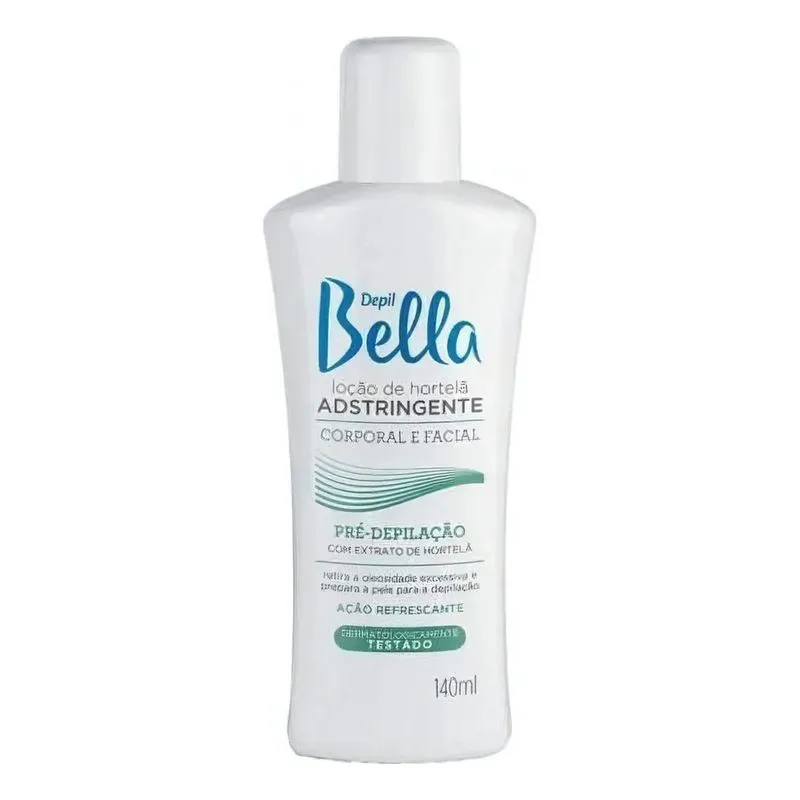 3x Loção Pré Depilação Hortelã Rosto Corporal 140ml Depil Be