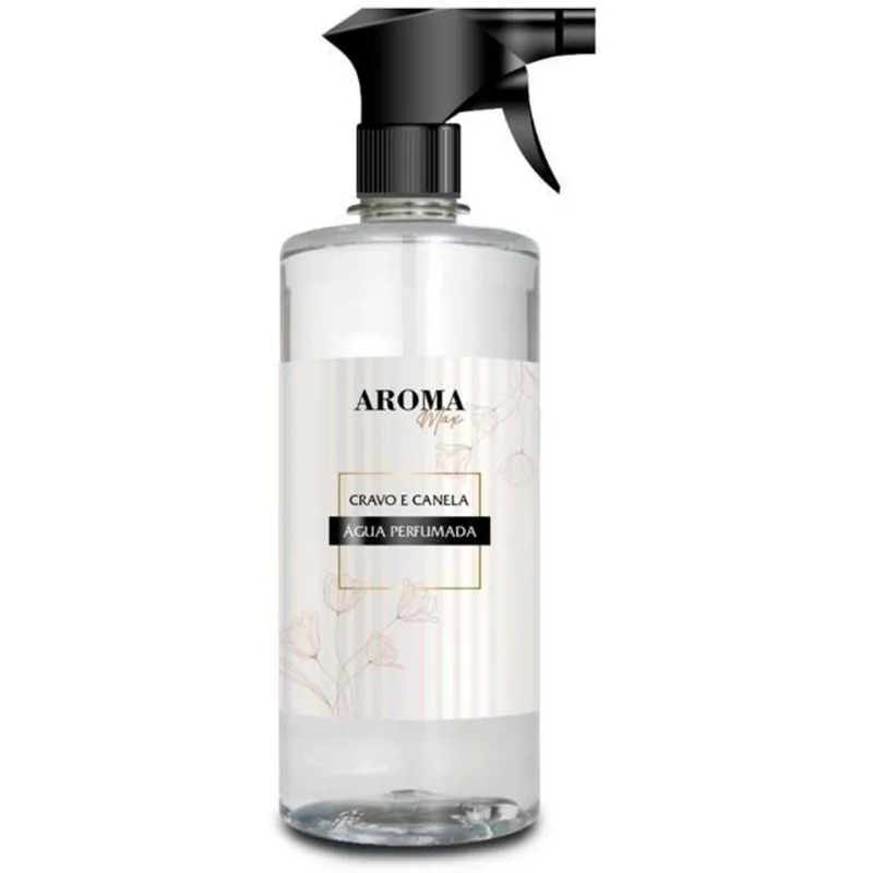 Água Perfumada Odorizador Tecidos 500ml Cravo E Canela