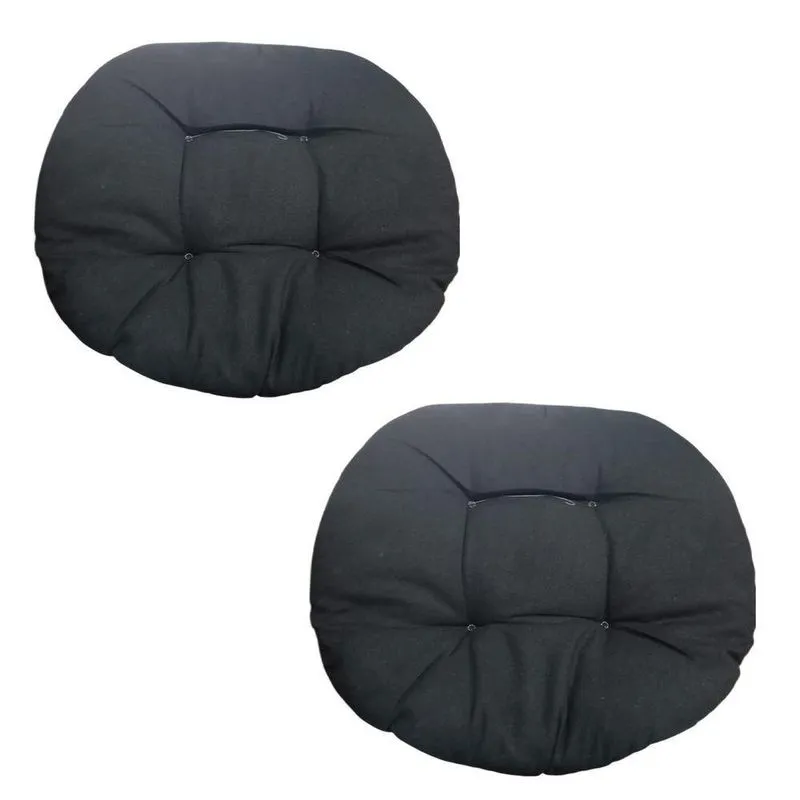 Almofada Futton Su-sto3 Assento Acolchoado Preto Leva Pra Malhar Kit 2 Unidades