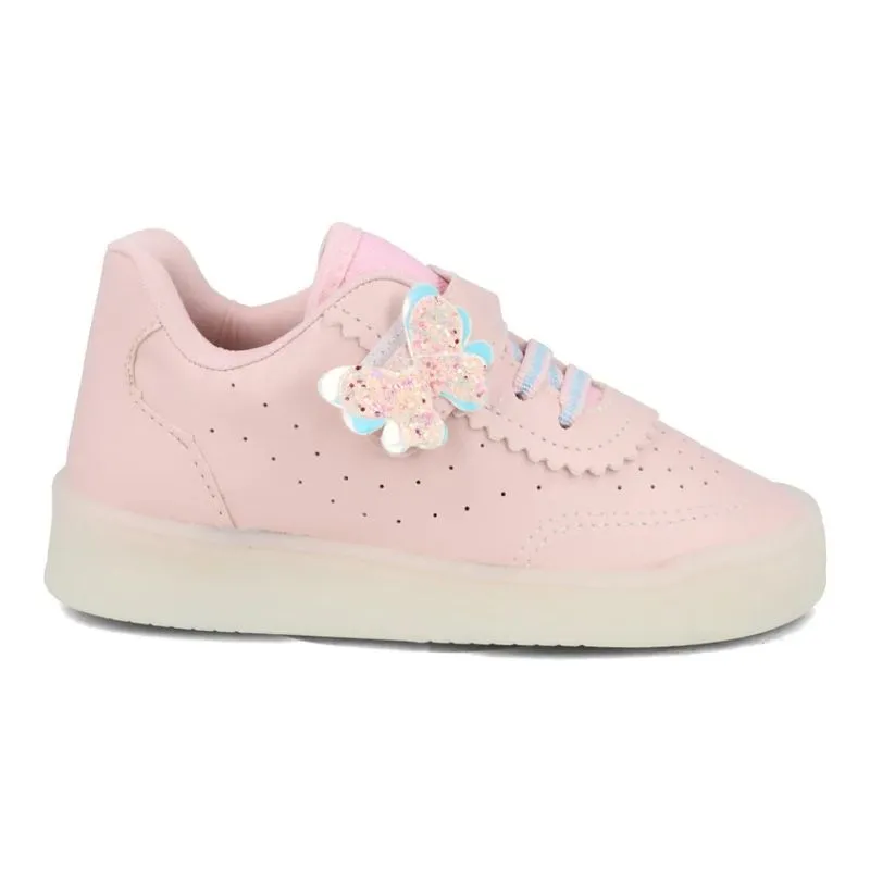 Tênis Funfeet Borboleta Infantil Rosa 27