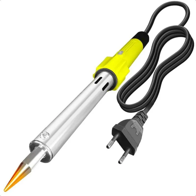 Ferro De Solda Profissional Ponta Fina Lápis 100w Com Suport