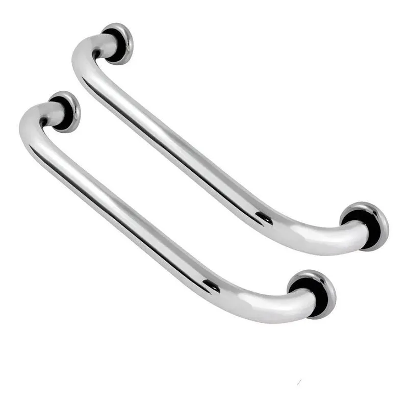 2 Barra/ Alca De Apoio 30cm Auxilio Para Idoso E Deficiente Co