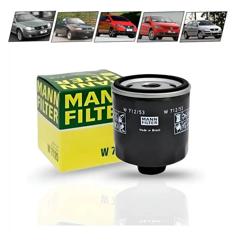2x Filtro Óleo Fox Gol Saveiro Voyage Ea111 Mi At M