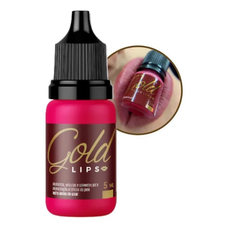 5x Pigmento Mag Color Gold 5ml Pink