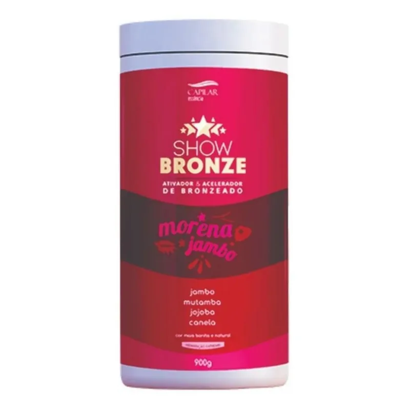 Parafina Ativador Acelerador De Bronzeado Morena Jambo 900g