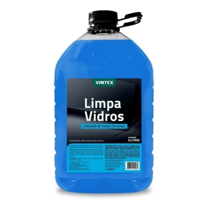 5x Limpa Vidros Automotivos Espelhos Parabrisa 5l Vonixx