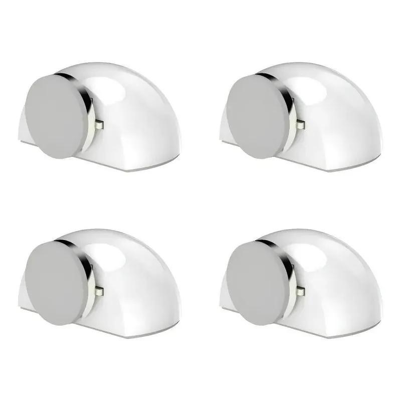 Kit Com 4 Trava Porta Magnético Adesivo 3m Prendedor Fixador