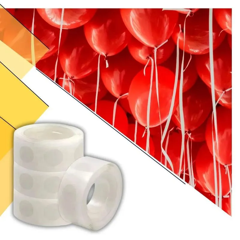 3x Gota Adesivo Cola Balão 100 Pontos Bexiga Crisnito Artigo