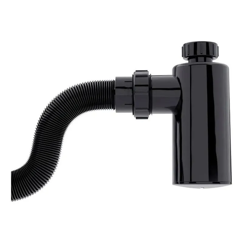 2x Sifão Copo Blukit Tubo Extensivo Universal P/lavatório Pr