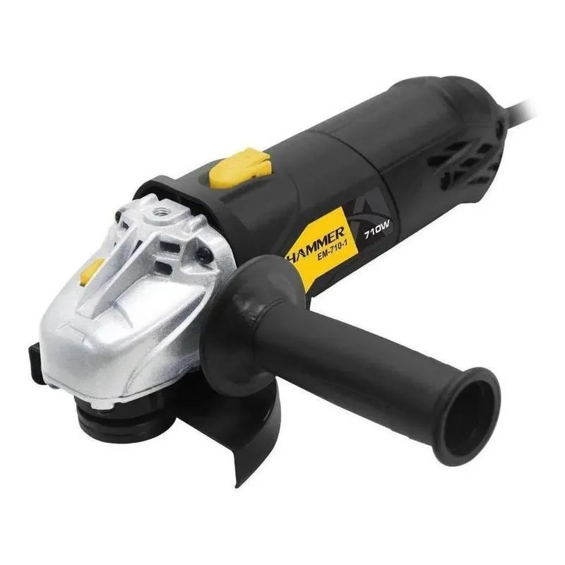 Esmerilhadeira Angular Hammer Standard Em-710 Preto 710 W +