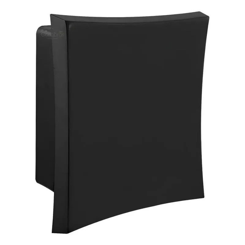 Acabamento De Descarga Para Válvula Hydra Deca E Docol Preto