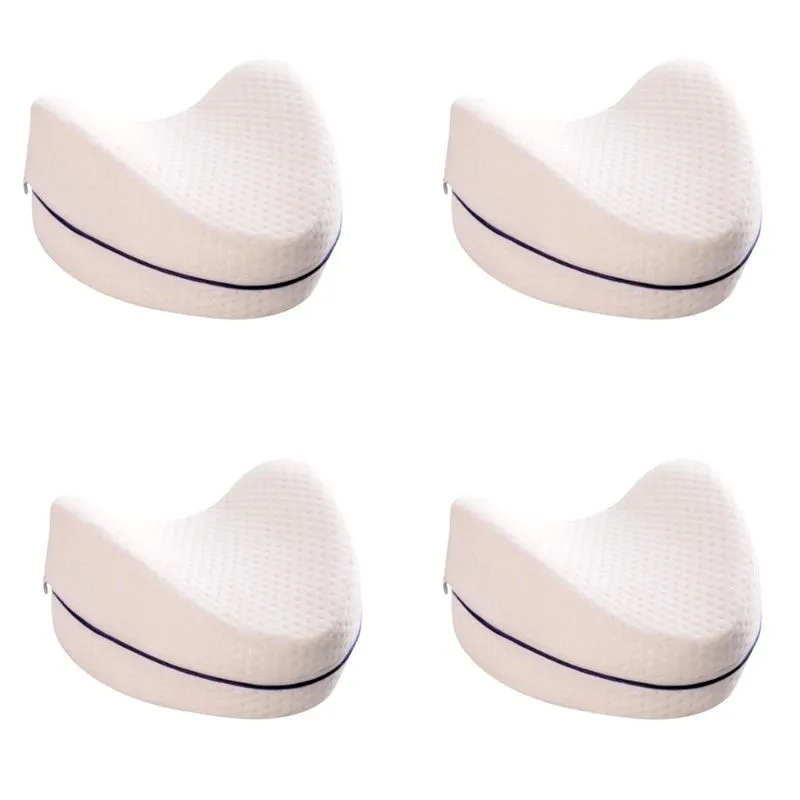 Kit 4 travesseiro almofada de postura para perna joelho pes ortopetico conforto para dormir bem