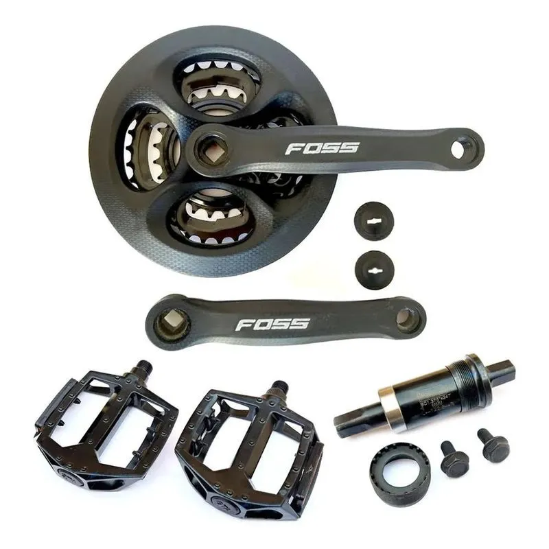 2x Pe De Vela Garra Ltx Tipo Shimano Pedal Gts Eixo Central