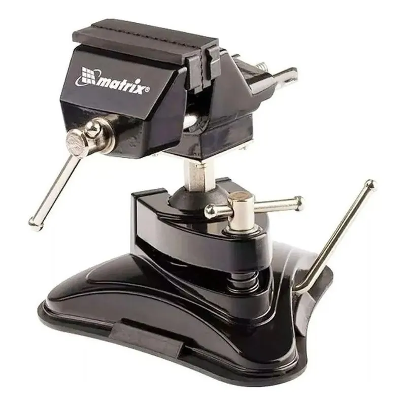 5x Mini Torno Morsa De Bancada 70mm Com Base De Ventosa 1850