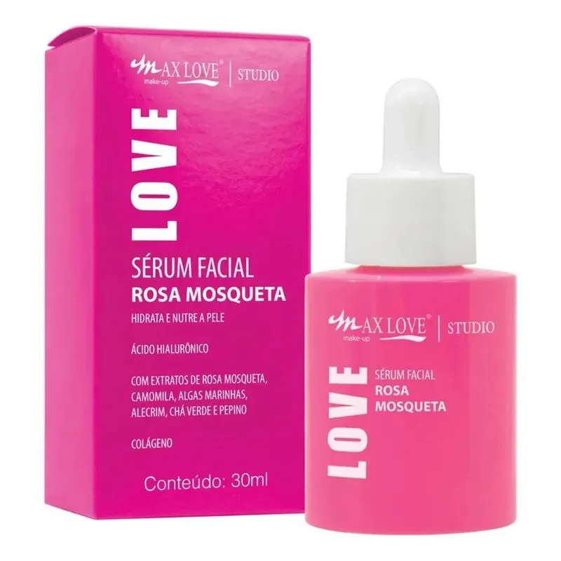 10x Sérum Facial Rosa Mosqueta Max Love