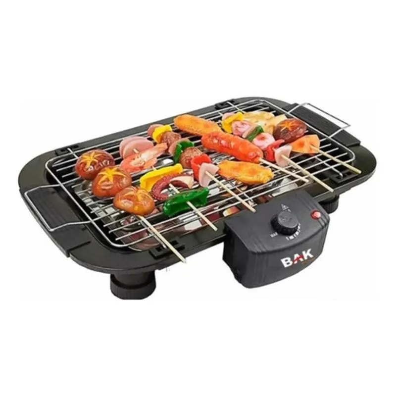 Churrasqueira Elétrica Grill S/fumaça 1.500w 110v Preto