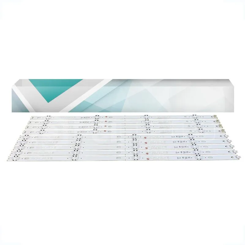 Kit 10 Barras Led Compatível Com 55lj5500 55uj6300 55lj5550