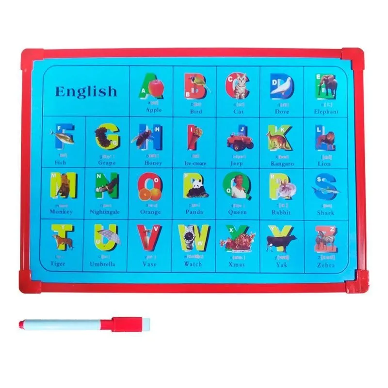 Lousa Mágica Infantil 5 Peças Com Caneta - Educativo