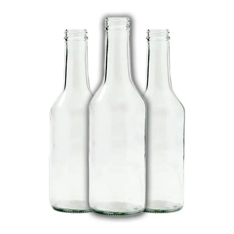 3x 20 Garrafas Litro Vidro Ice Tubaína 355 Ml Artesanato Fes