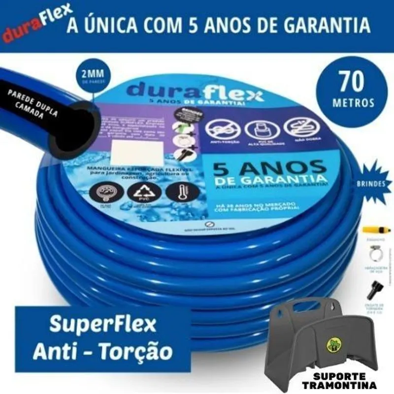 Mangueiras Duraflex Pvc 2mm | Flexíveis | Anti-torção