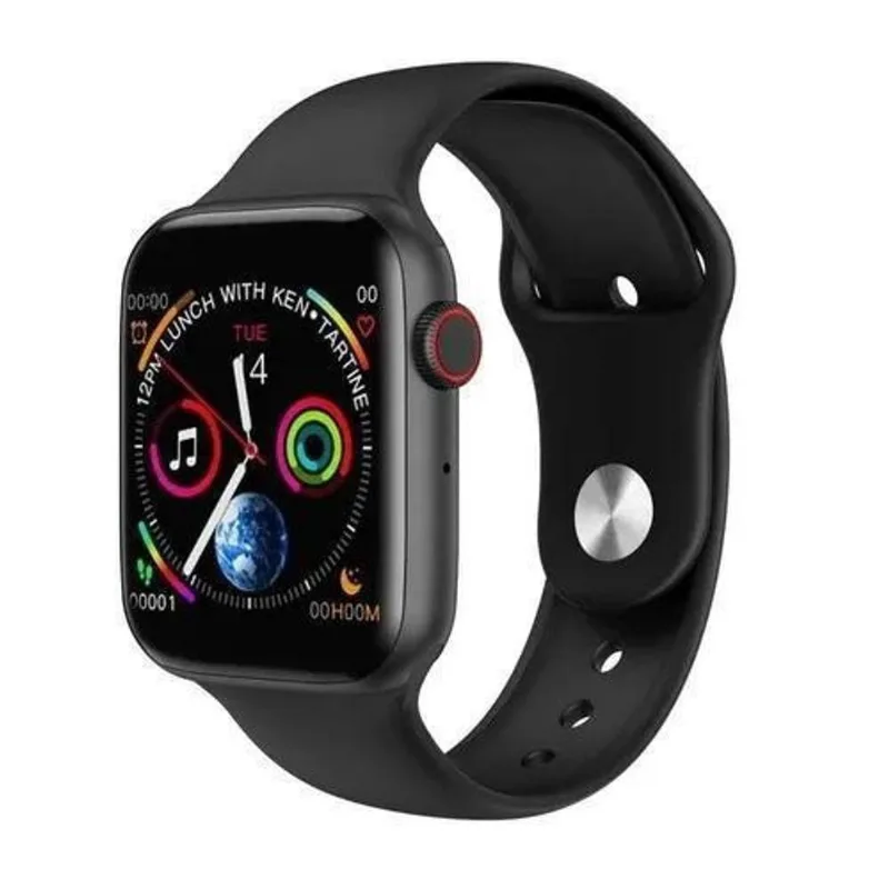 Smartwatch Aquilae W34 Tela 1.54 Monitoramento Saúde Frequência Cardíaca ECG Sono Bluetooth