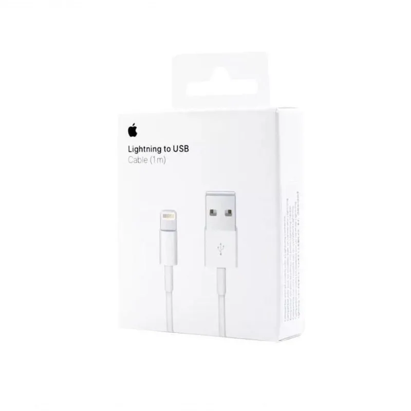 Cabo Lightning Aquilae MQUE2BZ-A Sincronizacao e Carregamento USB 2.0 Branco 1M 01