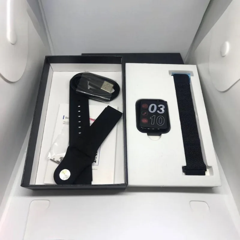 Smartwatch Aquilae P80 Tela 1,3 Polegadas Monitoramento de Batimentos Cardíacos e Oxigênio no Sangue