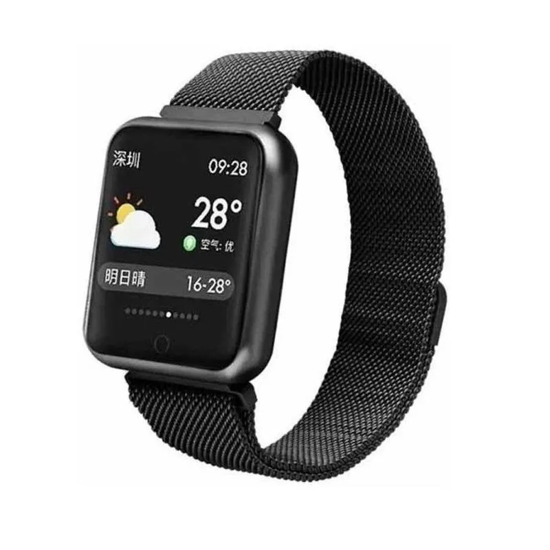 Smartwatch Aquilae P70 Monitoramento de Saúde 120 Dias de Bateria 2 Pulseiras