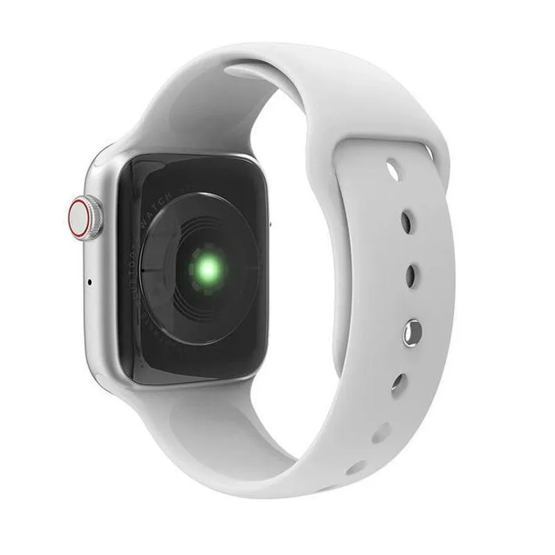 Smartwatch Aquilae IWO9 Lite Tela 1,54 Monitor Cardíaco Sono Bateria 210mAh Rosa