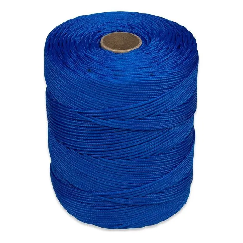 Corda Pra Trançar 3mm Cordinha Pra Traia 3mm 210m 1 Azul