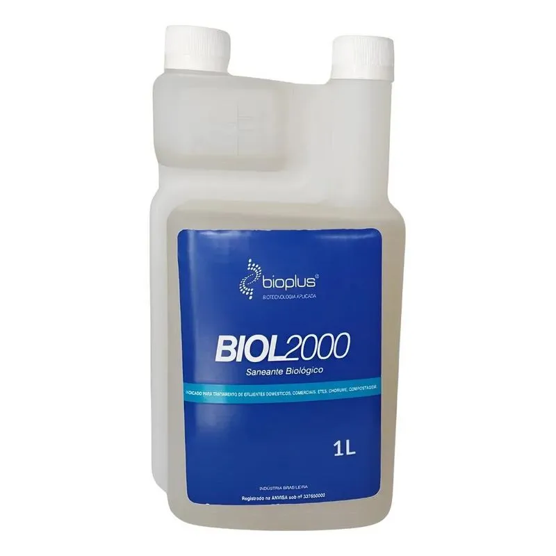 Biol 2000 Líquido Efluentes Caixa Gordura Fossa Chorume 1 L